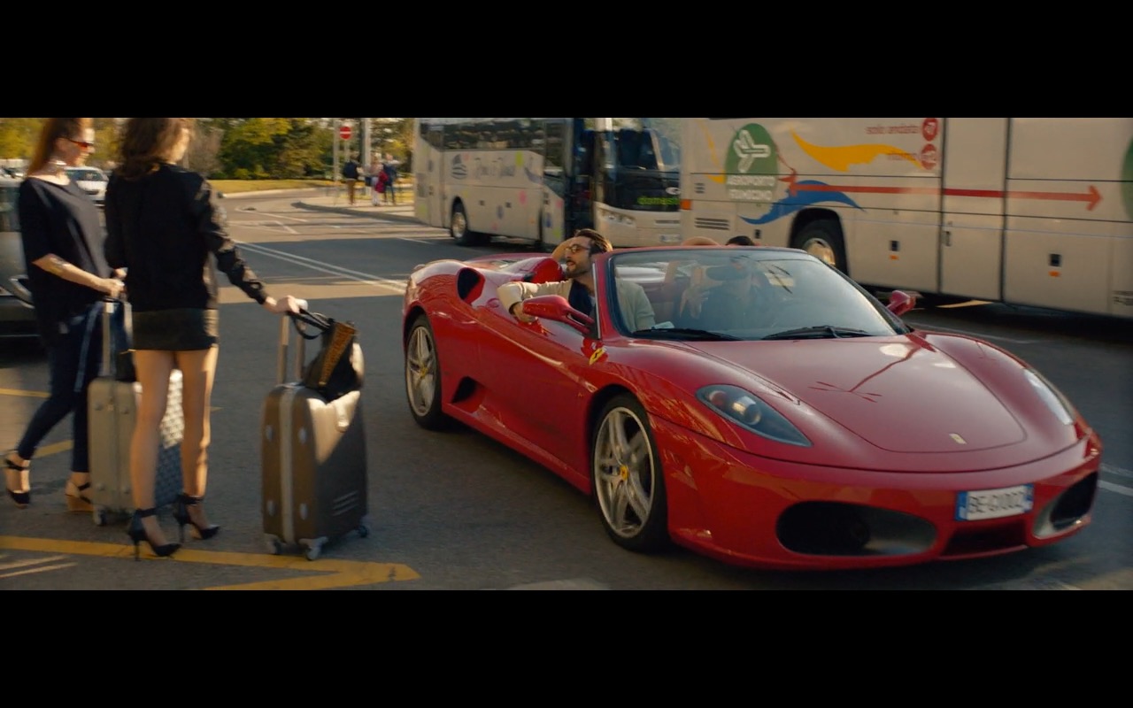 Red Ferrari F430 Spider Spy 2015 Movie