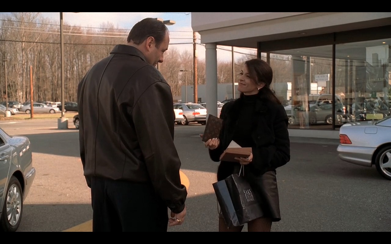 Images of Saks Fifth Avenue and Louis Vuitton Wallet – The Sopranos TV Show