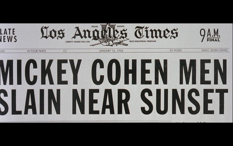 Los Angeles Times Newspaper L A Confidential 1997