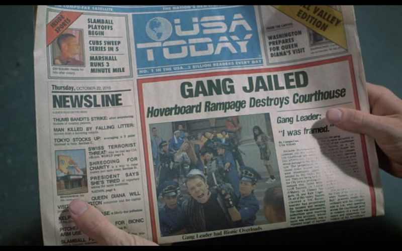 USA Today – Back to the Future Part II (1)