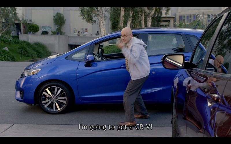 Blue Honda Fit Product Placement – Community (2)