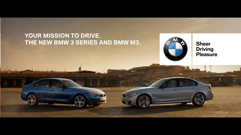 Blue BMW 3 Series – Mission Impossible – Rogue Nation (2015)