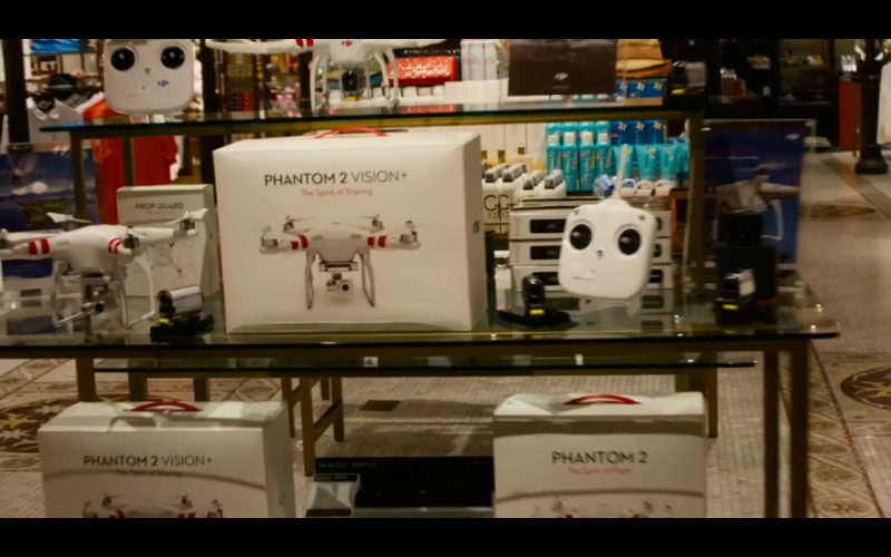 Quadcopter DJI Phantom 2 Vision - Paul Blart Mall Cop 2 - Product Placement (2)