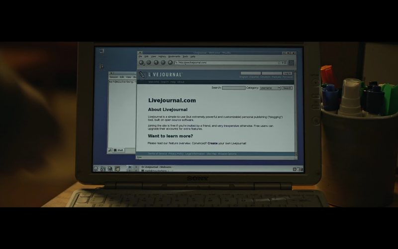 Sony VAIO Notebooks – The Social Network – Product Placement (1)