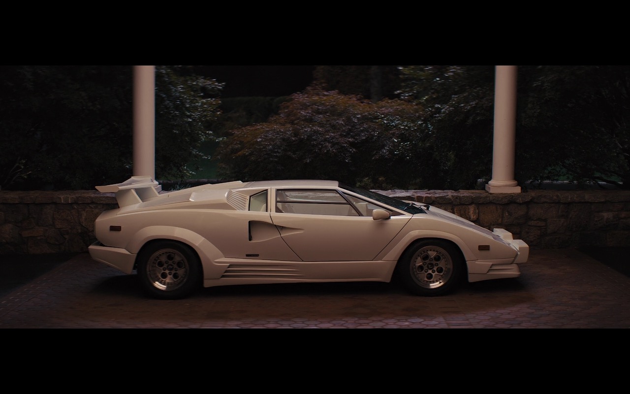White Lamborghini Countach – The Wolf of Wall Street (1)