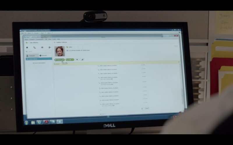 DELL Monitor and Skype – Adult Beginners 2015 Product Placement (1)