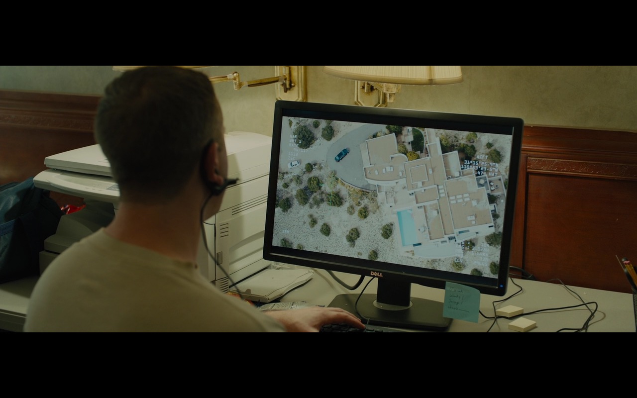 DELL Monitors – Product Placement in Sicario 2015 Movie (1)