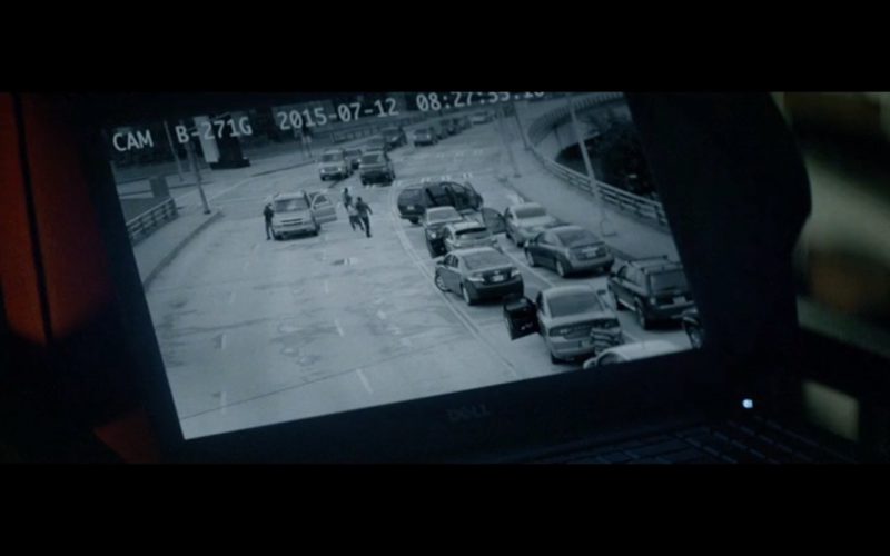 Dell notebook product placement in Triple 9 (2016) movie