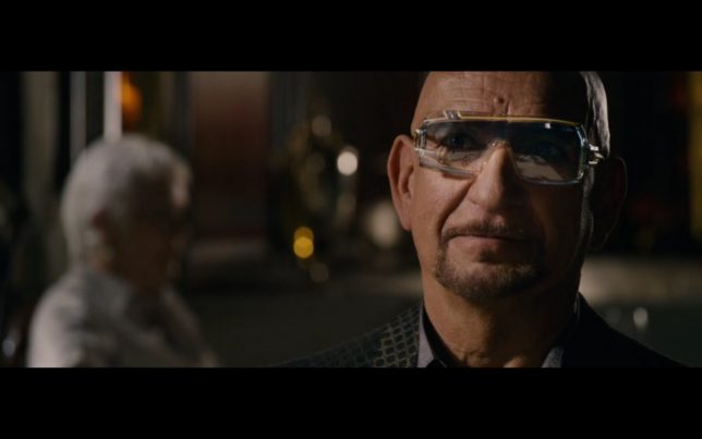 Cazal Sunglasses (Model 858) Worn By Ben Kingsley In Collide (2016)