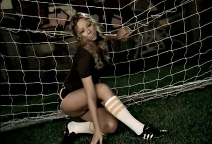 Adidas Soccer Shoes - Mariah Carey - Don't Forget About Us  (2005)