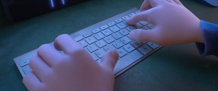 Apple keyboard in BIG HERO 6 (2014) Apple Inc....