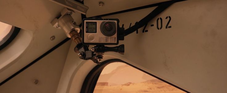 GoPro camera in THE MARTIAN (2015)