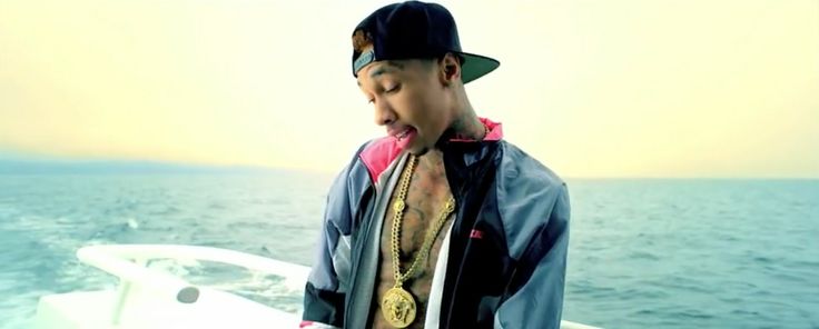 Versace chain in SHOW YOU by Tyga (2013)