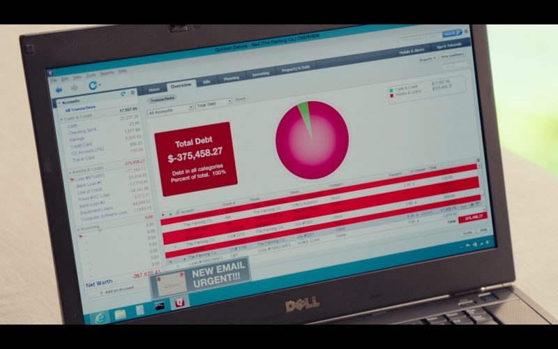 Dell Laptop And Quicken Software – Why Him (2016)