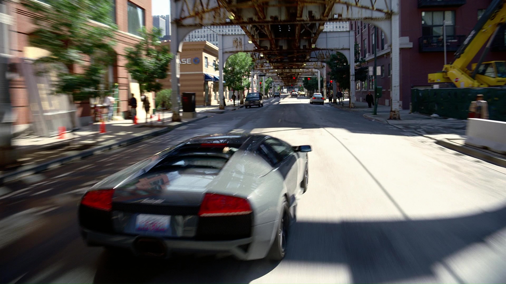 Lamborghini Murciélago LP640 Driven By Christian Bale In ...