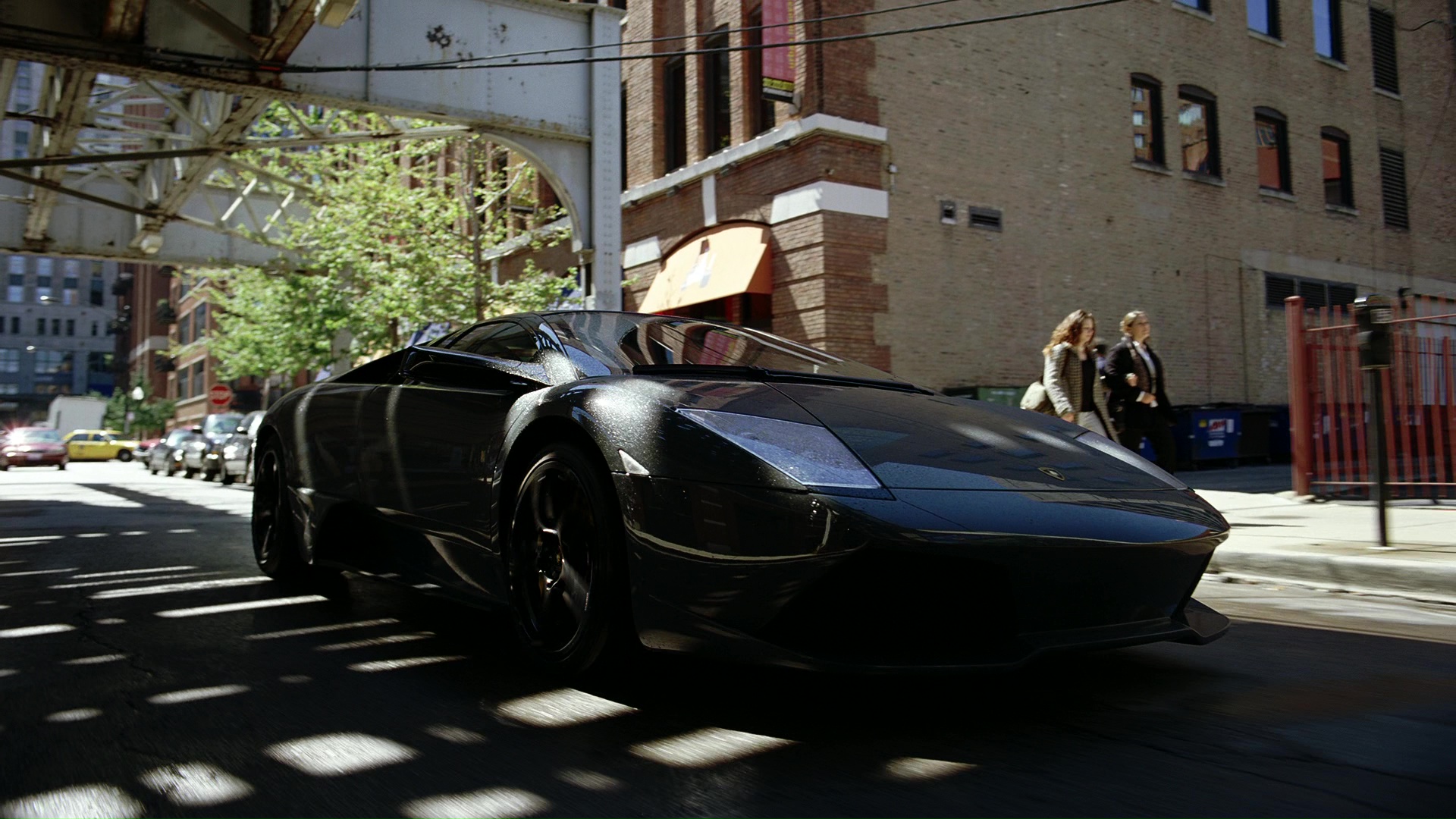 Lamborghini Murciélago LP640 Driven By Christian Bale In The Dark ...