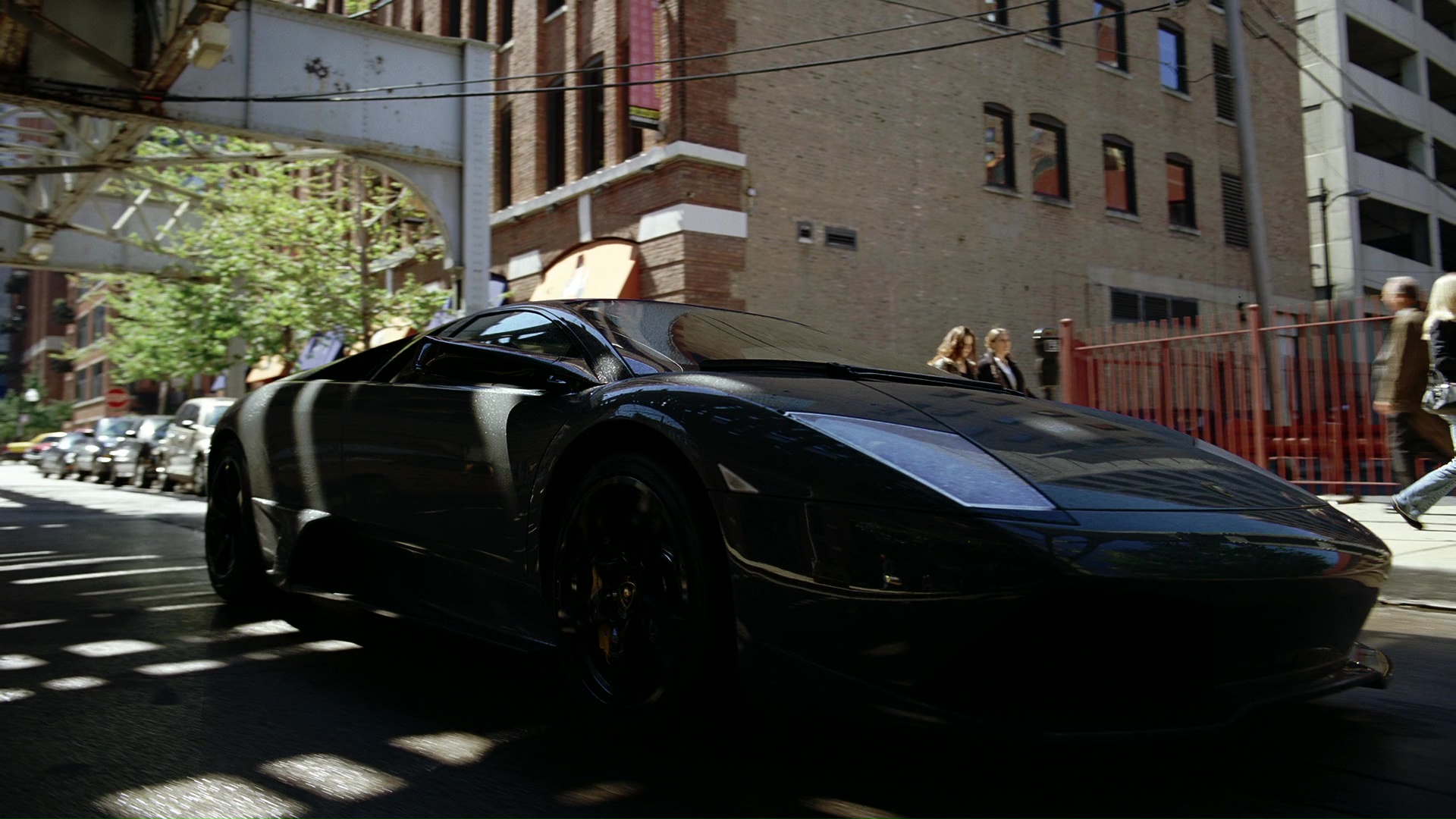 Lamborghini Murciélago LP640 Driven By Christian Bale In The Dark ...