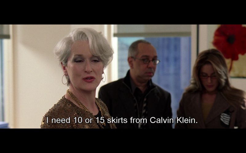 Calvin Klein – The Devil Wears Prada (1)