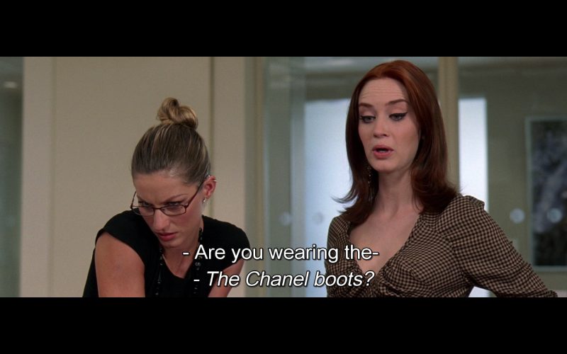 Chanel Boots – The Devil Wears Prada (2006)