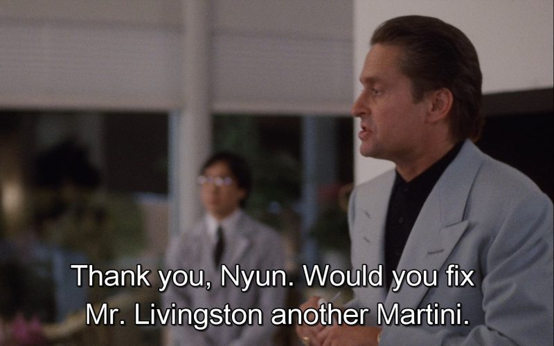 Martini – Wall Street (1987)