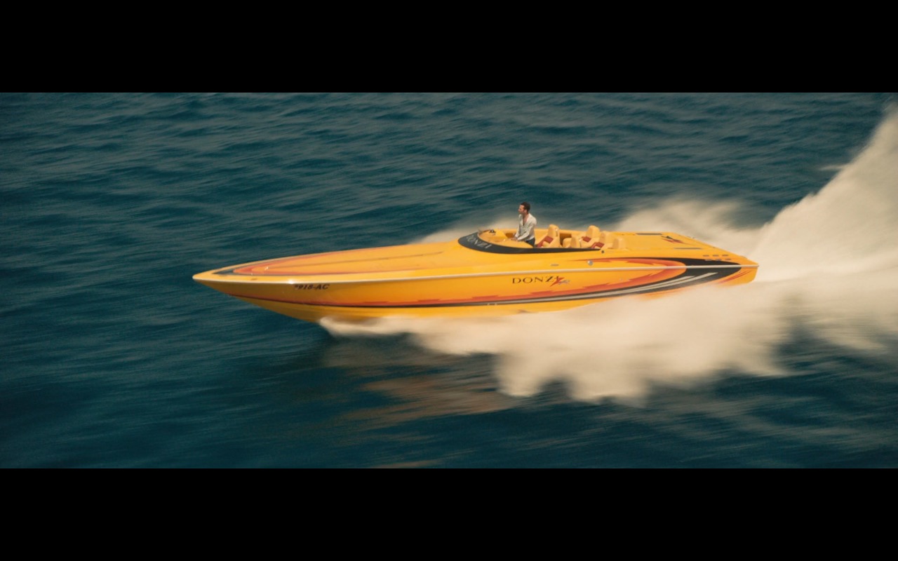 Yellow Donzi ZR Boat - Extortion (2017)