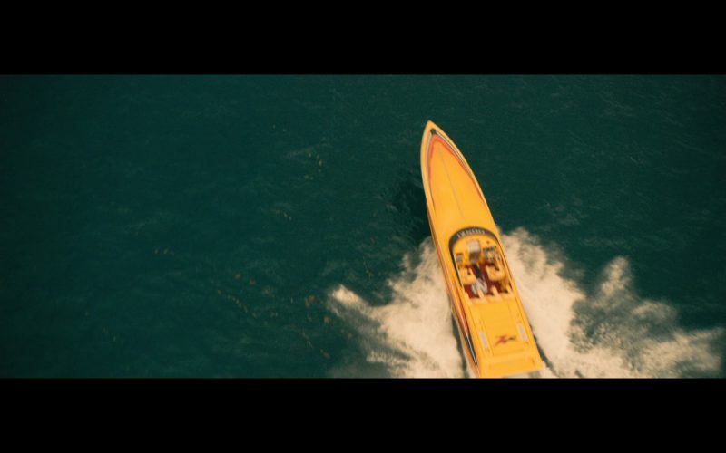 Yellow Donzi ZR Boat – Extortion 2017 Movie Product Placement (9)