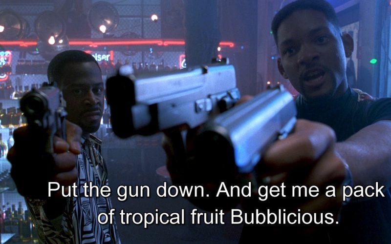 Bubblicious bubble gum – Bad Boys (1995)