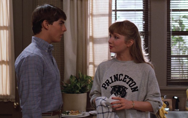 Rebecca De Mornay And Princeton University Sweatshirt – Risky Business ...