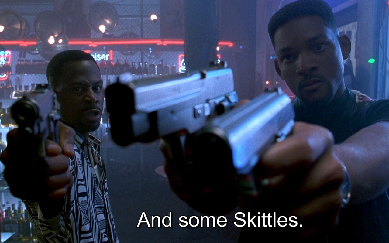 Skittles Bad Boys 1995 