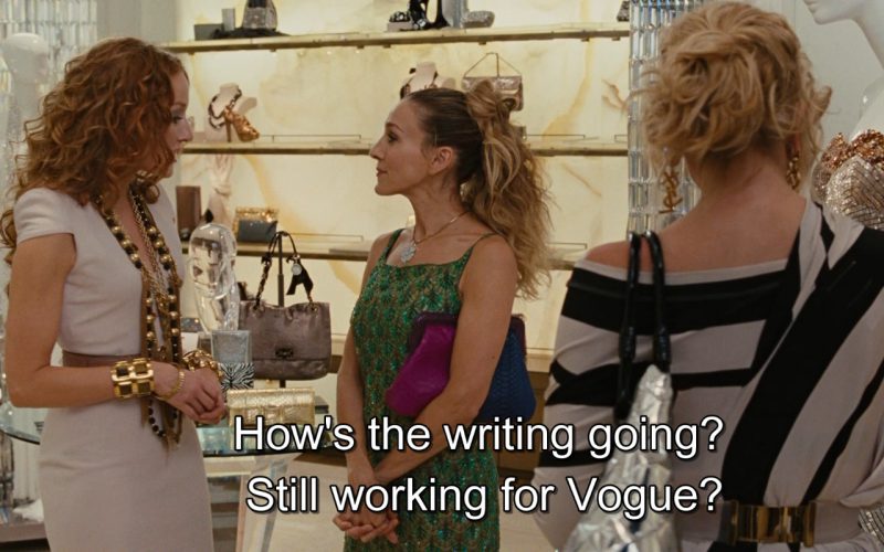 Louis Vuitton, Product placement in the movie Sex and the C…