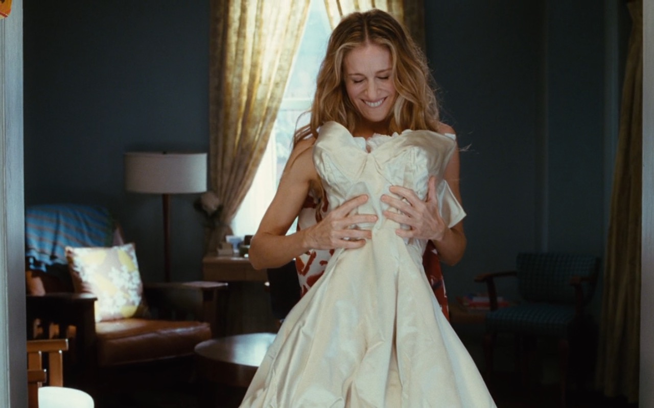 Vivienne Westwood Wedding Dress Worn by Sarah Jessica Parker as Carrie Bradshaw in Sex ...1280 x 800