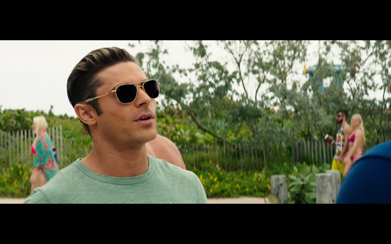 Randolph Aviator Sunglasses And Zac Efron – Baywatch (2017)