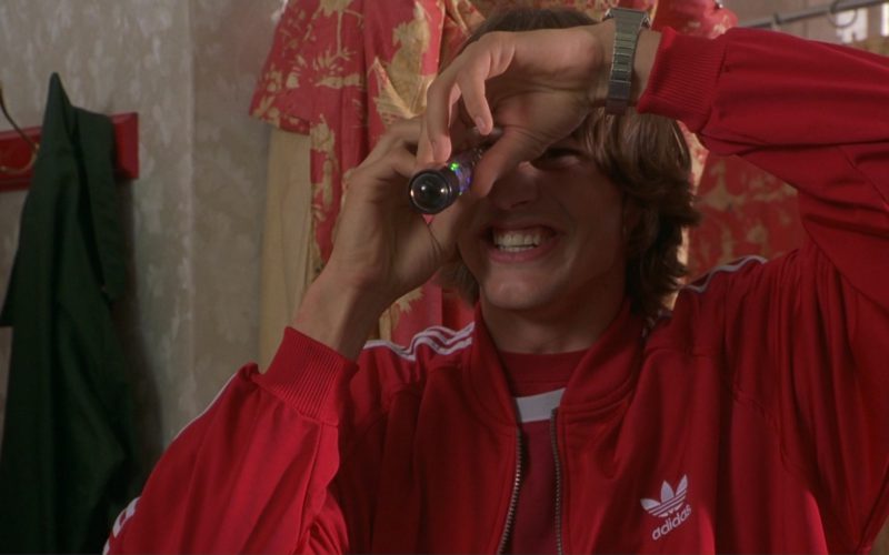 Adidas Red Track Suit Worn by Ashton Kutcher in Dude, Where's My Car (1)