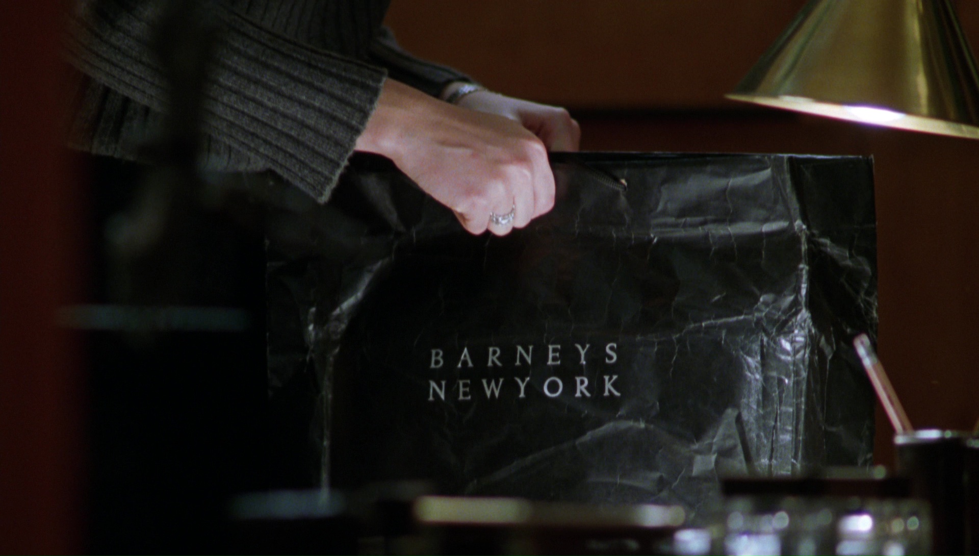 Barneys New York Paper Bag In A Perfect Murder (1998)