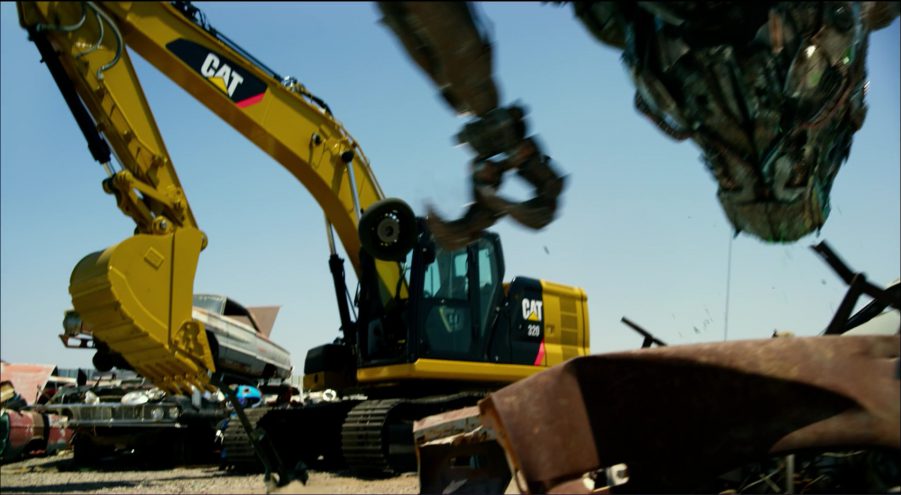 Caterpillar Cat 320 Machine In Transformers 5 The Last Knight 2017