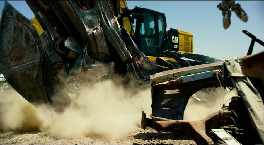 Caterpillar (Cat) 320 Machine In Transformers 5: The Last Knight (2017)