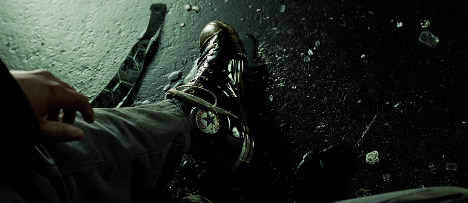 tro på bekendtskab Kemiker Converse Sneakers Worn By Will Smith In I, Robot (2004)