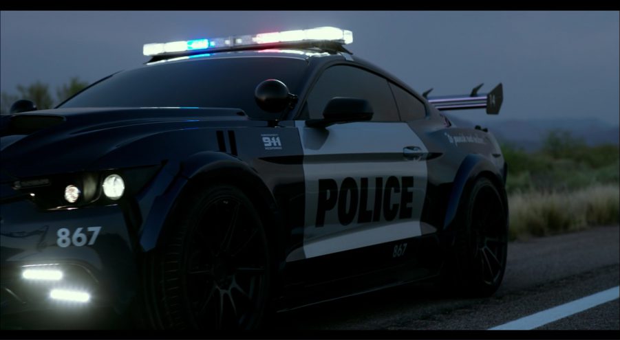 Ford Mustang Police Car/Autobot In Transformers 5: The Last Knight (2017)