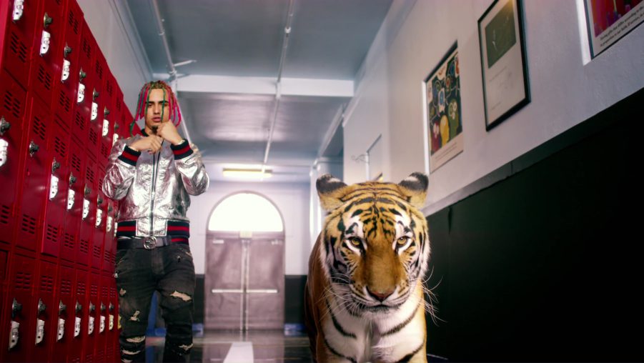 Gucci Men&#39;s Belt Worn by Lil Pump in Gucci Gang (2017) Official Music Video