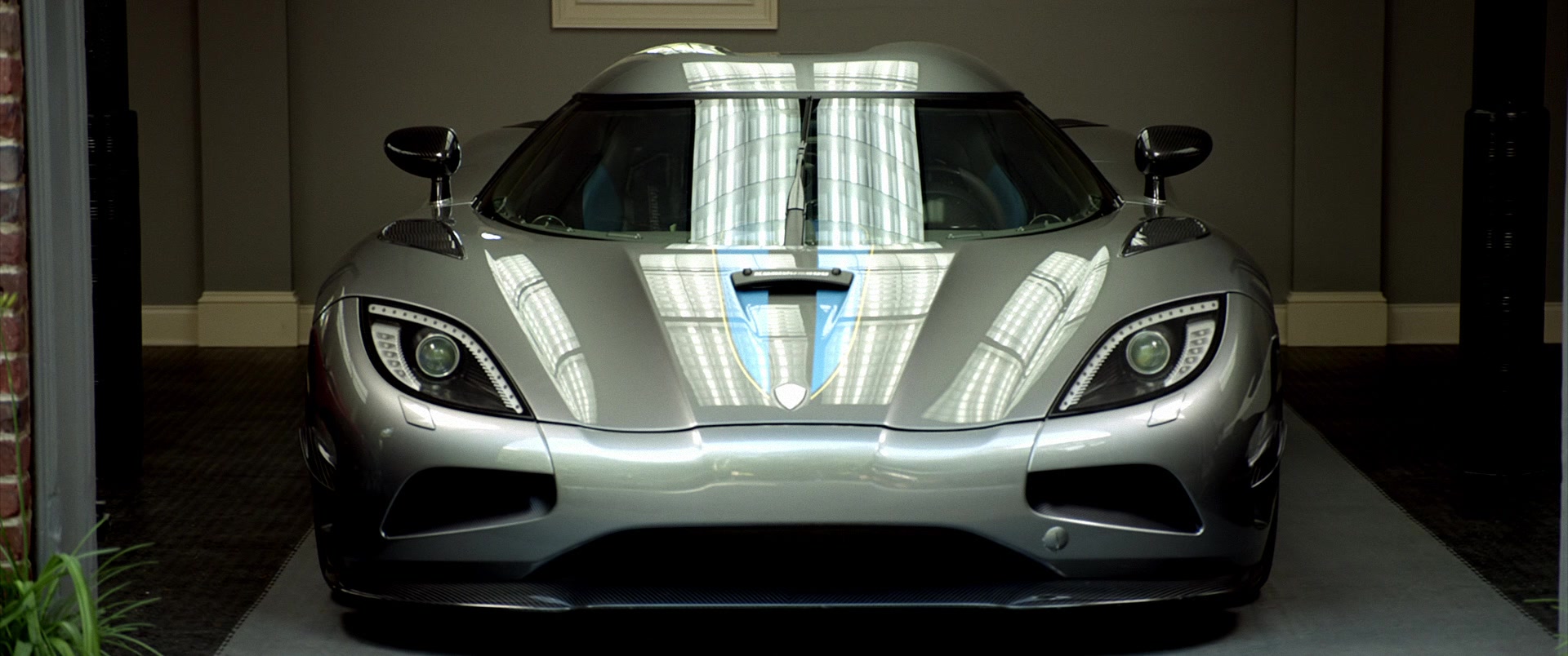 Koenigsegg Agera Grey Sports Car Driven by Aaron Paul in ...