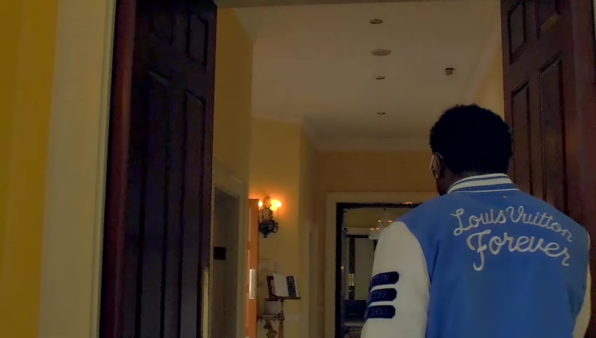 Louis Vuitton Men&#39;s Jacket Worn by Gucci Mane in Members Only (2017)