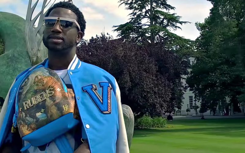 Rubens in Masters LV X Koons Bags and Clothing in Members Only by Gucci Mane (2017) 3