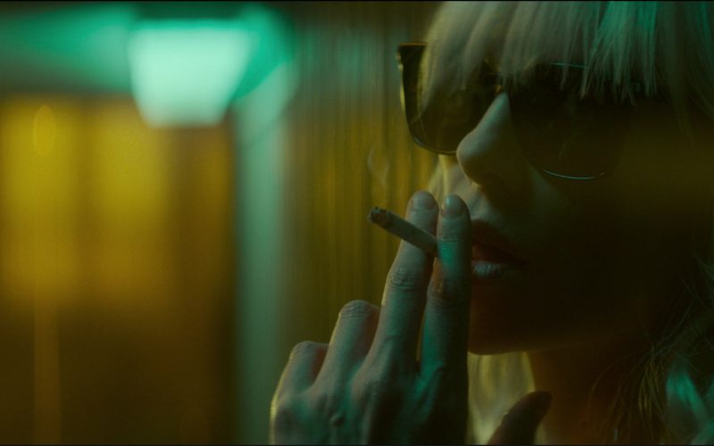 Yves Saint Laurent Sunglasses Worn by Charlize Theron in Atomic Blonde (1)