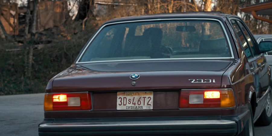 BMW 733i Car Driven By Joe Keery (Steve Harrington) In Stranger Things