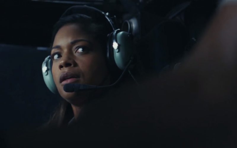 David Clark Aviation Headsets Used by Naomie Harris in Rampage