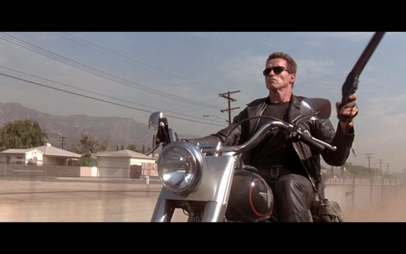 Harley-Davidson Motorcycles Driven by Arnold Schwarzenegger in Terminator 2 (8)