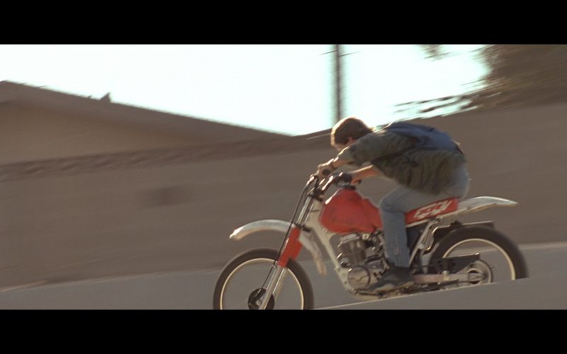 Honda XR 100 Motorcycle Driven by Edward Furlong (John Connor) in Terminator 2 (1)