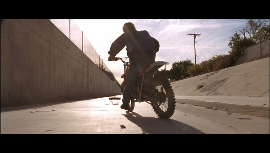 Honda XR 100 Motorcycle Driven By Edward Furlong (John Connor) In