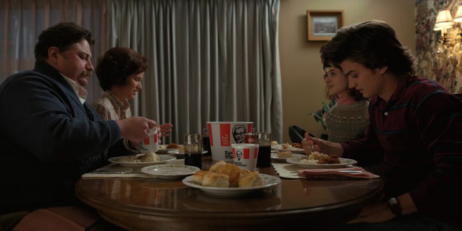 Kentucky Fried Chicken Food In Stranger Things: Madmax (2017)