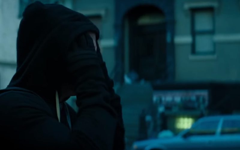 Rick Owens DRK­SHDW Zip-Up Hoodie (Black) Worn by Ryan Reynolds in Deadpool 2 (2018)